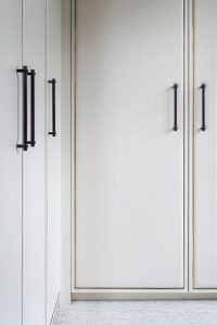 contemporary wardrobe design detail