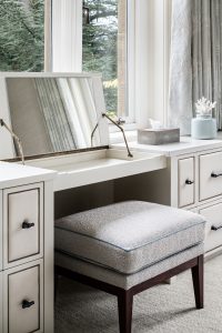 dressing table fold up mirror