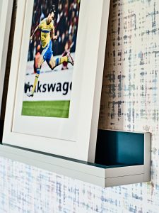 bespoke picture shelf shelving design