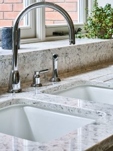 marble kitchen sink