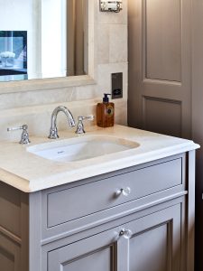 Duravit Sink in bespoke vanity unit