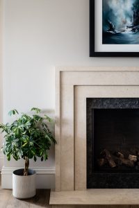 bespoke fireplace surround wall art