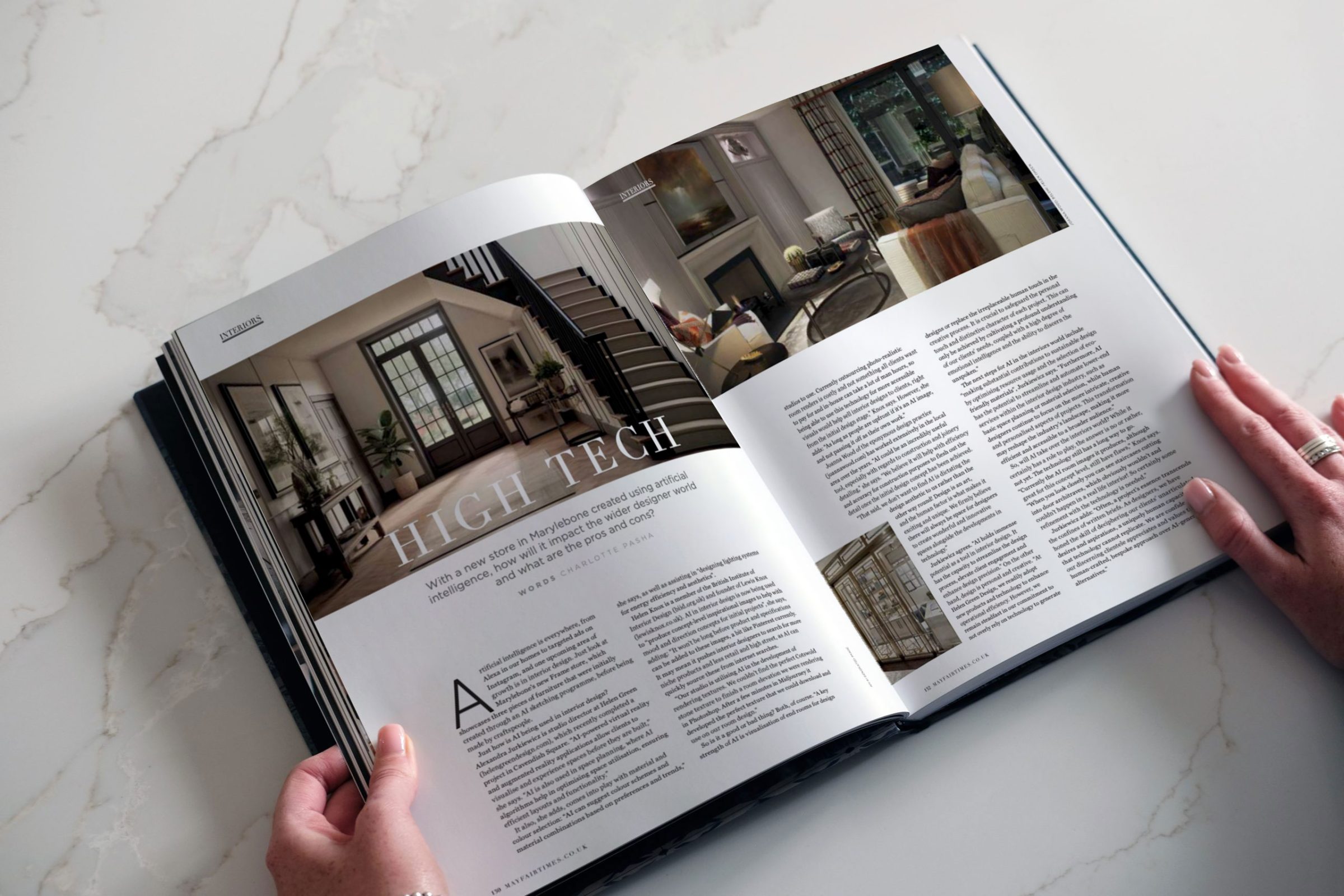 Mayfair Times AI and Interior design