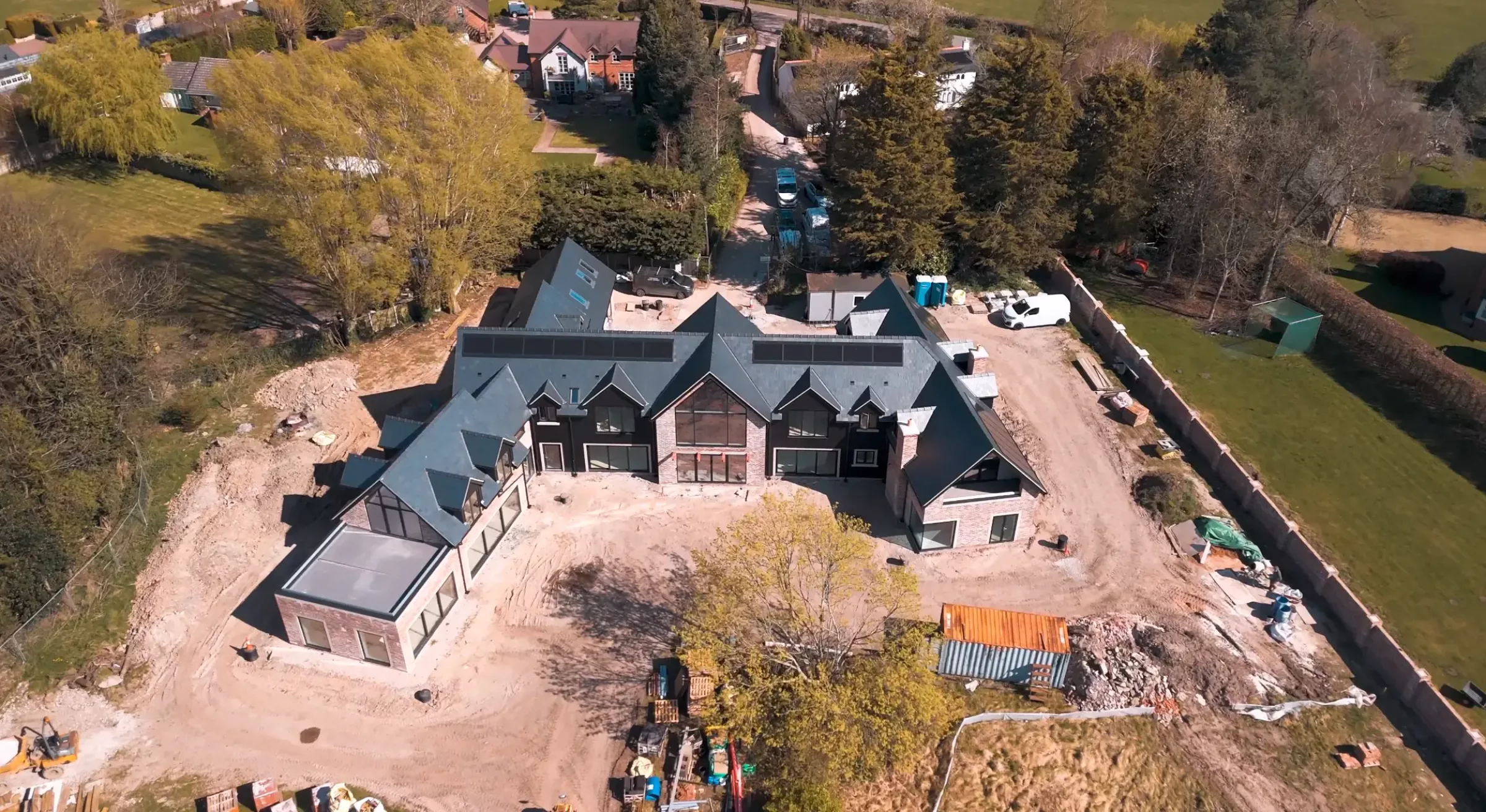 Hidden Meadow – drone construction